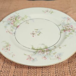 Theodore Haviland Apple Blossom Floral Salad Plate 8"